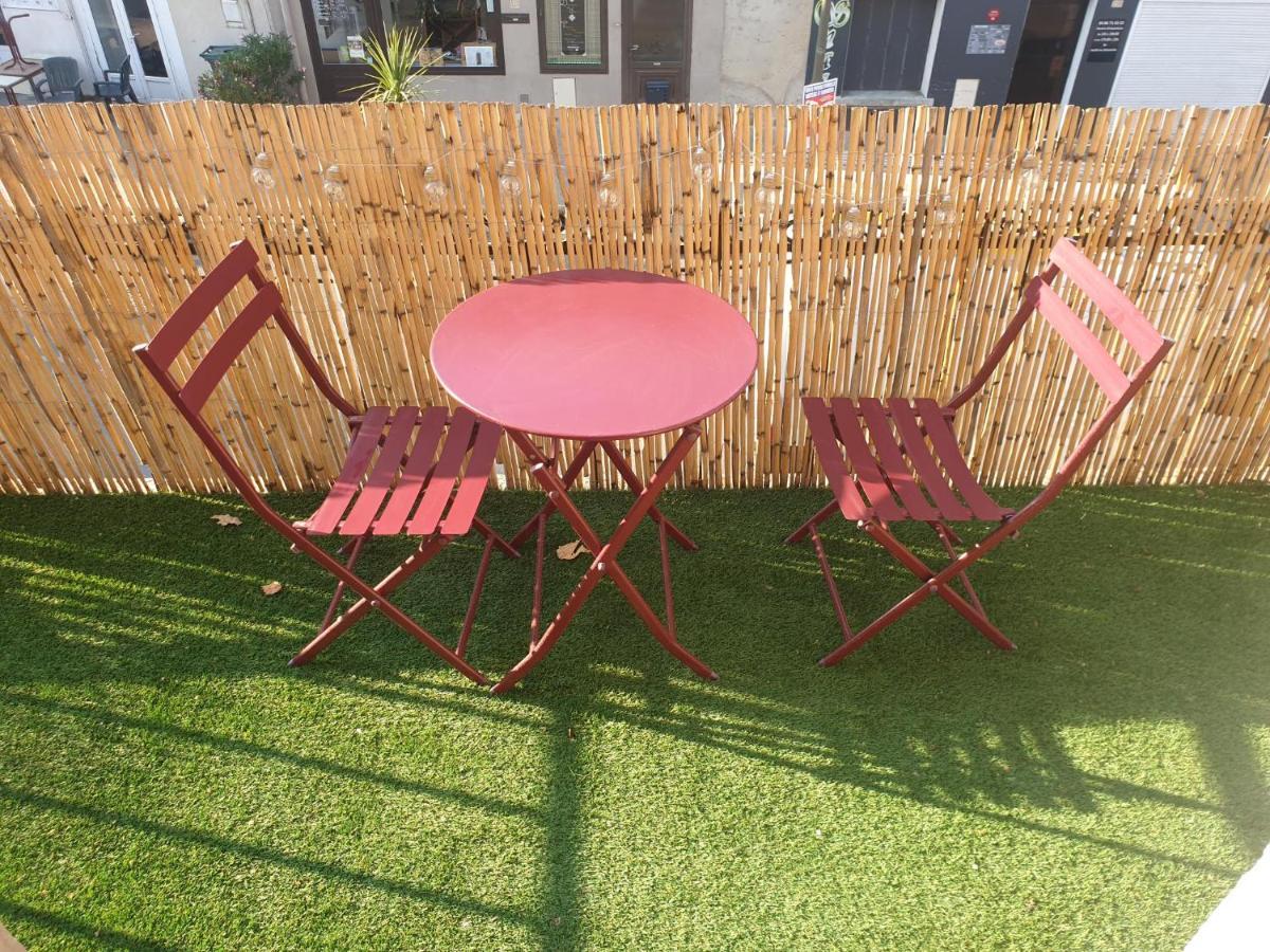 Studio Tout Confort Centre Ville - Balcon, Clim, Tv, Wifi Mazan Zewnętrze zdjęcie